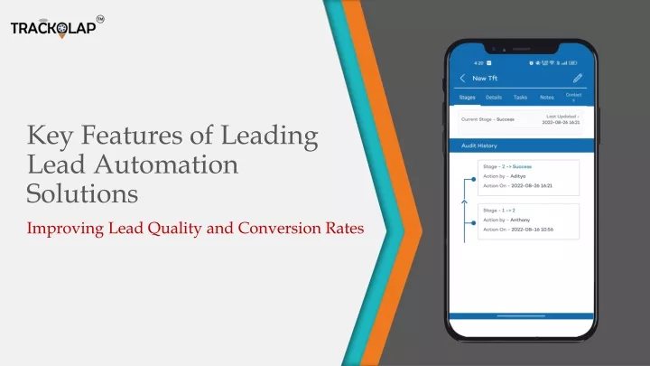 key features of leading lead automation solutions