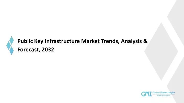 public key infrastructure market trends analysis