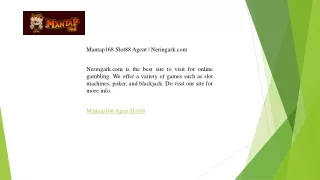 Mantap168 Slot88 Agent  Neringark.com