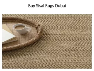 Buy Sisal Rugs In Dubai