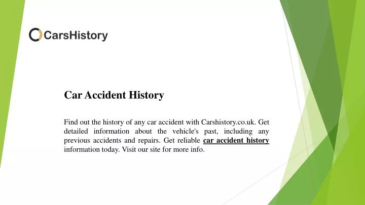 car accident history