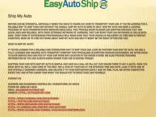 ship my auto