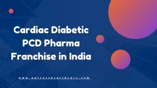 Cardiac Diabetic PCD Pharma Franchise in India | Aplonis healthcare