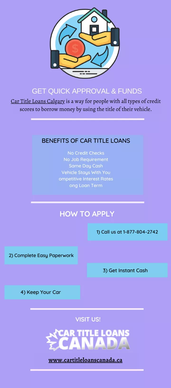 car title loans calgary is a way for people with