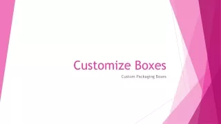customize boxes