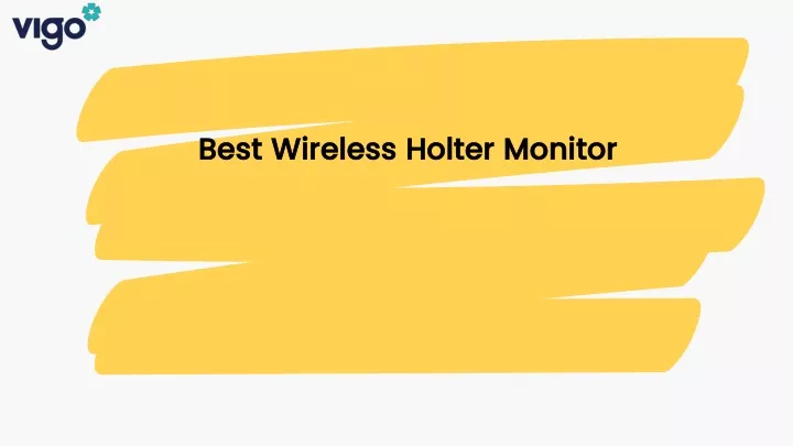 best wireless holter monitor