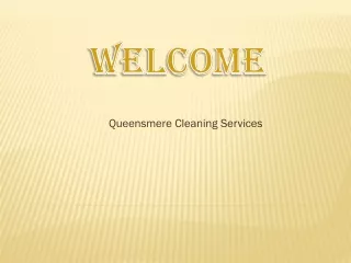 queensmere cleaning services