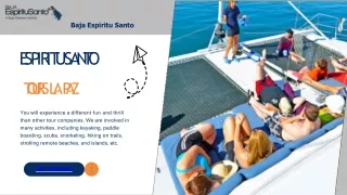 Memorable Fun With Espiritu Santo Tours La Paz