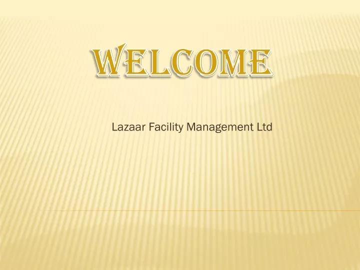 lazaar facility management ltd