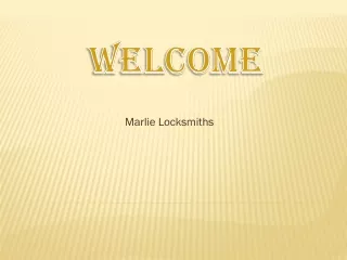 marlie locksmiths