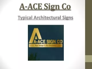 a ace sign co