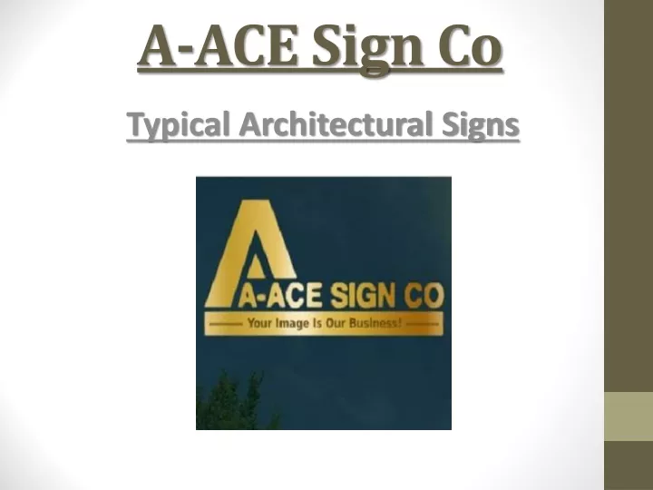 a ace sign co