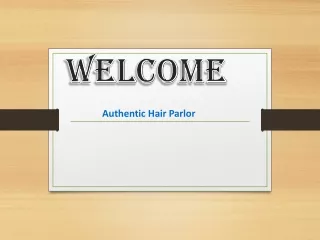 welcome