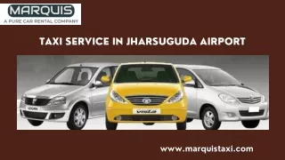 Taxi Service in Jharsuguda Airport