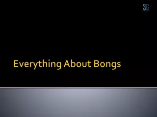 Everything About Bongs