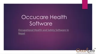occucare health software