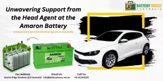Independent Amaron Battery Agents in Australia