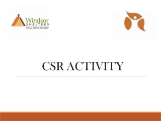 csr activity