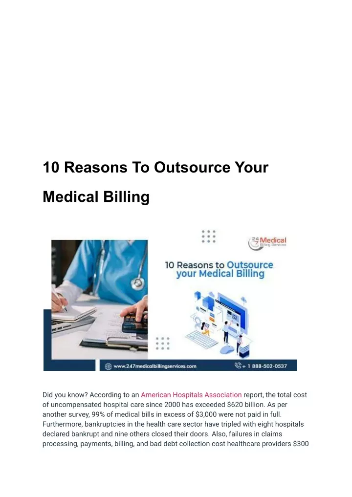 10 reasons to outsource your