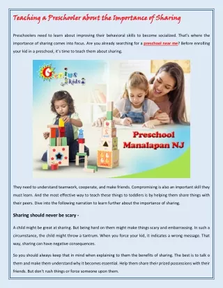 teaching