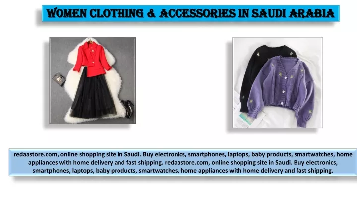 women clothing accessories in saudi arabia