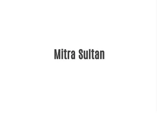 Mitra Sultan