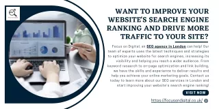 Want to Improve Your Website's Search Engine Ranking and Drive More Traffic to Your Site
