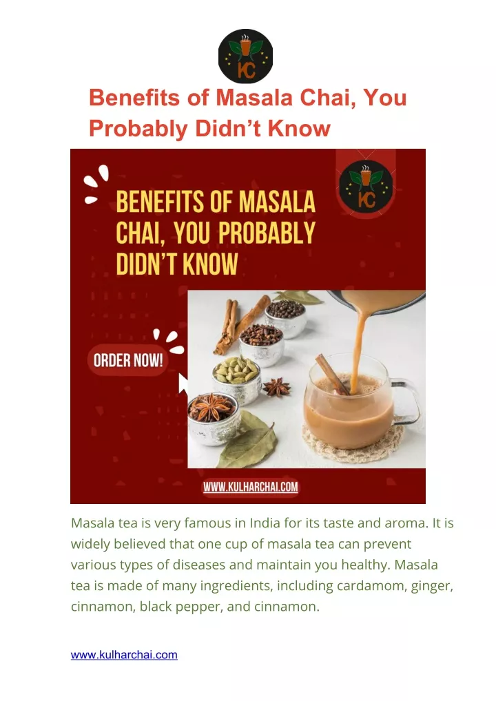 benefits of masala chai you probably didn t know