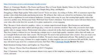 https www dope review com cinemagic bundle review