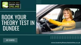 Book your Theory test in Dundee