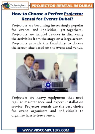 projector rental in dubai projector rental