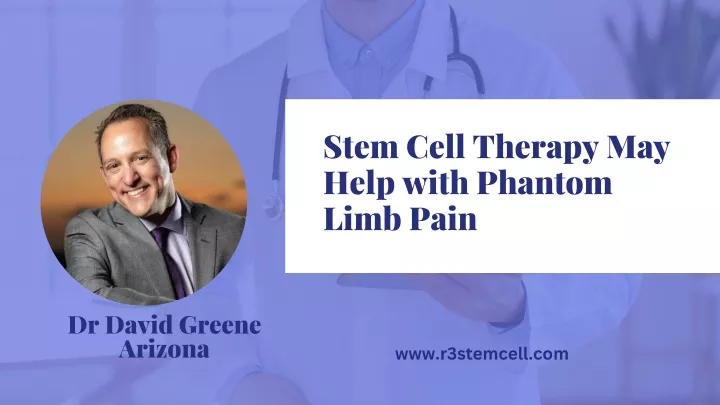 stem cell therapy may help with phantom limb pain