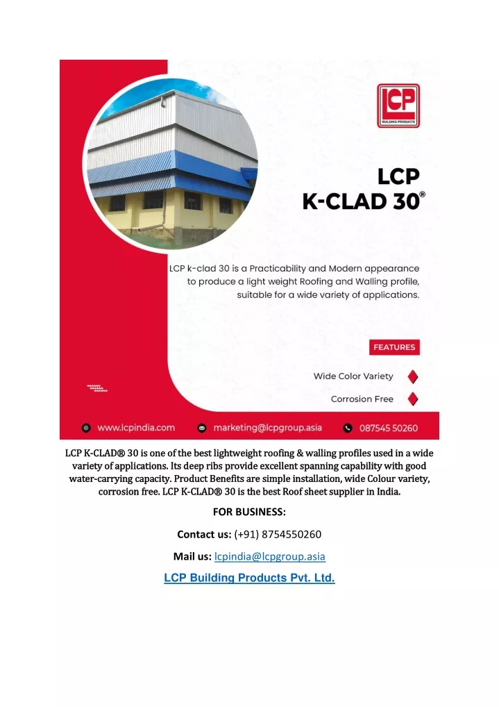 lcp k lcp k clad 30 is one of the best