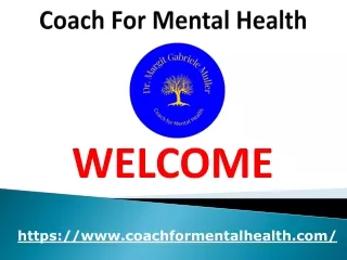 Coach For Mental Health