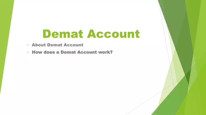 demat account