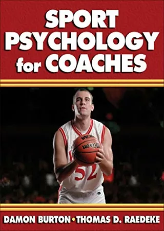 [pdf] epub download Sport Psychology for Coaches