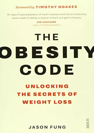 download Obesity Code Unlock Secrets Weight Loss