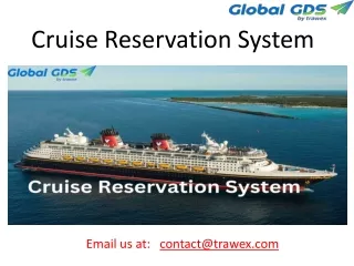 Cruise Reservation System