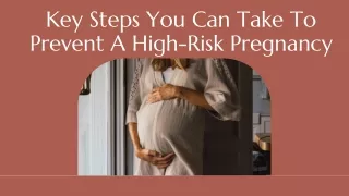 Why should you follow a Gynecologist during high risk pregnancy?