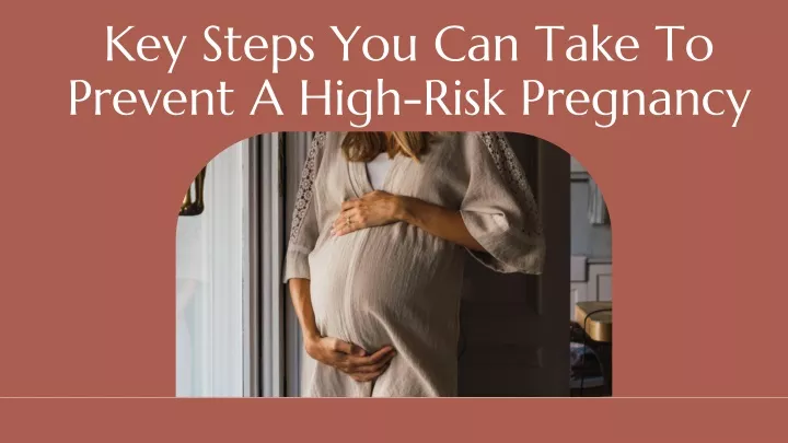 key steps you can take to prevent a high risk