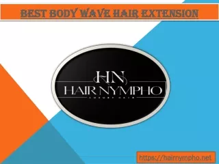 Best Body Wave Hair Extension