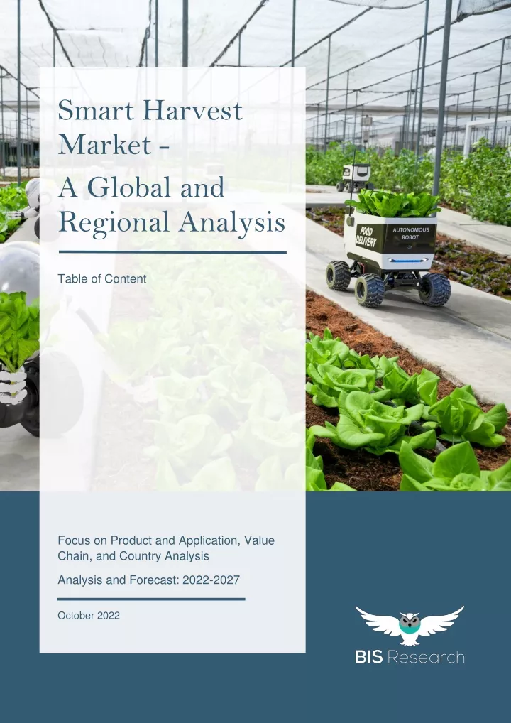 smart harvest market a global and regional