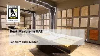 Best Marble in UAE