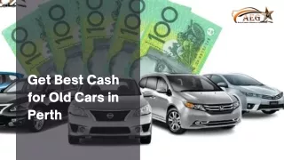 Get Best Cash for Old Cars in Perth
