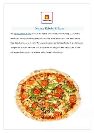 nerang kebabs pizza