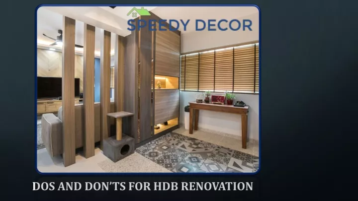 dos and don ts for hdb renovation