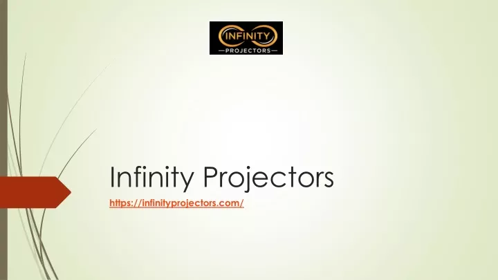 infinity projectors https infinityprojectors com