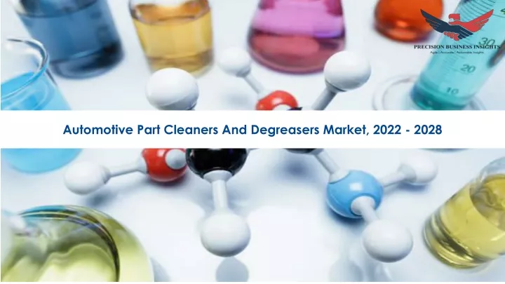 automotive part cleaners and degreasers market