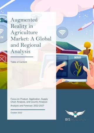 AR in Agriculture In Depth Study And Huge Demand In Future 2022-2027