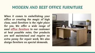 A Guide to Bawa Modern Office Furniture LDH